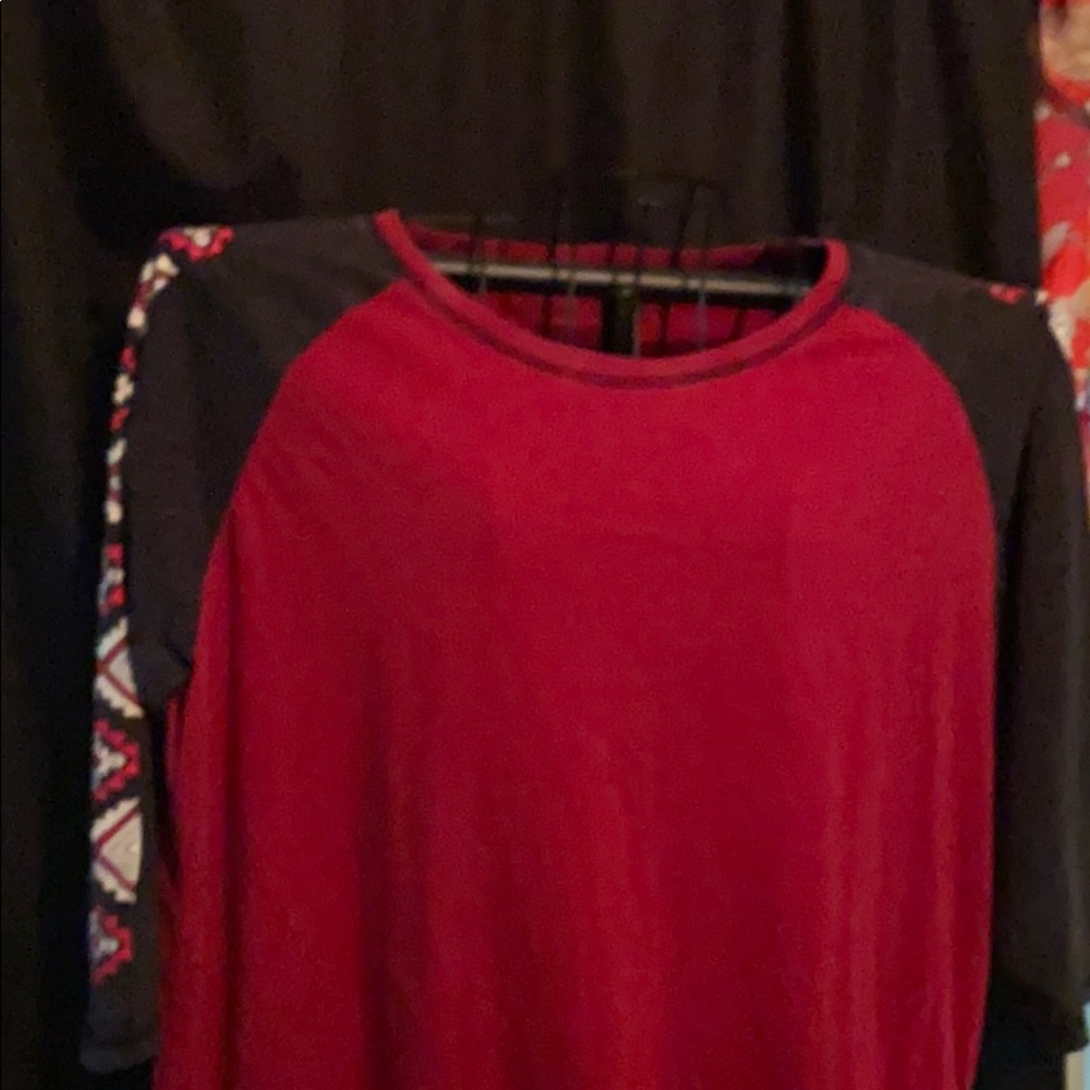 Cowgirl tuff shirt with tribal print